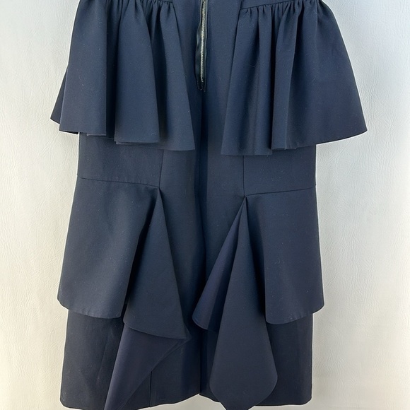 Acler Wool Peplum Strapless Maxi Dress, 6 - Picture 10 of 16